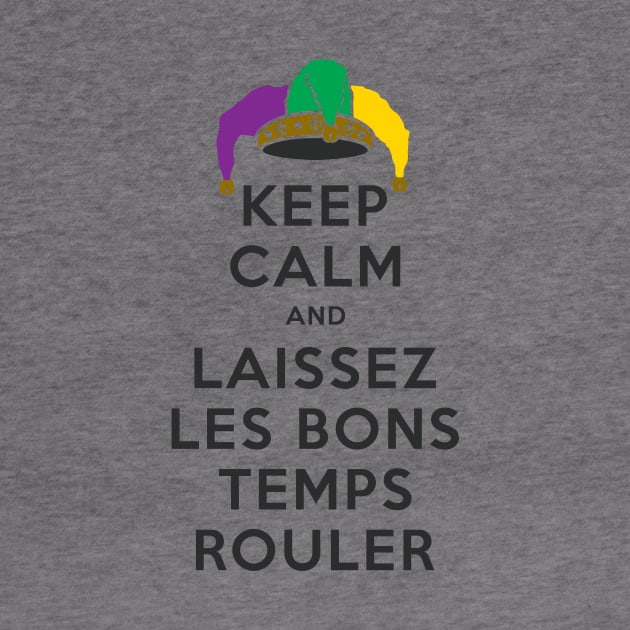 KEEP CALM and LAISSEZ LES BONS TEMPS ROULER by PeregrinusCreative